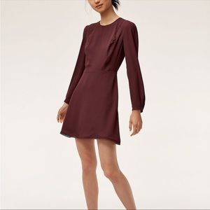 Aritzia Sunday Best Austen Long Sleeve Mini Dress Size 00